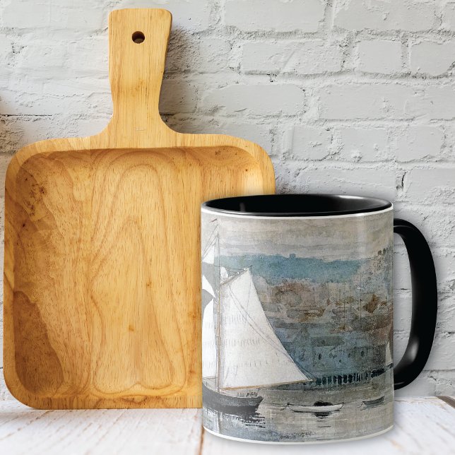 Schooners Sloop Sailing Winslow Homer Mugg (Skapare uppladdad)