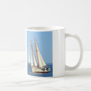 schoonersegling kaffemugg