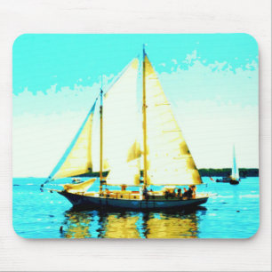 schoonerseglingmousepad musmatta