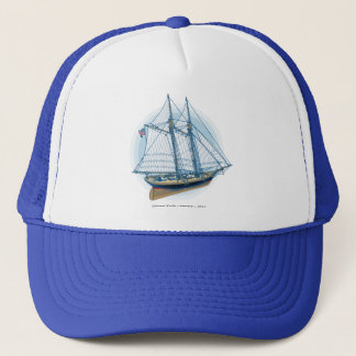 Schooneryacht "Amerika", 1851 Keps