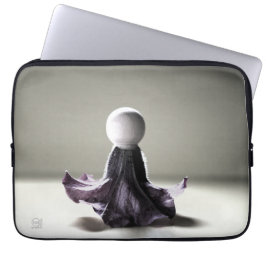 Schoonheid in eenvoud en kleine dingen. laptop fodral