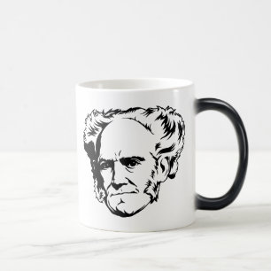 Schopenhauer porträttmugg magisk mugg