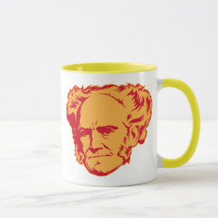 Schopenhauer porträttmugg mugg