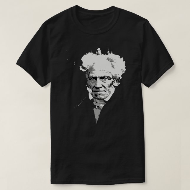 Schopenhauer T Shirt (Design framsida)