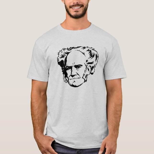 schopenhauer t-shirt (Framsida)