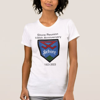 Schorr Shield Reunion Årsdagskjorta (kvinnor) T Shirt