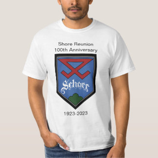 Schorr Shield Reunion Årsdagskjorta (manar) T Shirt