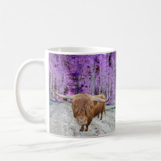 Schottisches Hochlandrind Kaffemugg