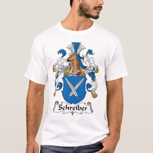 Schreiber familjvapensköld t-shirt
