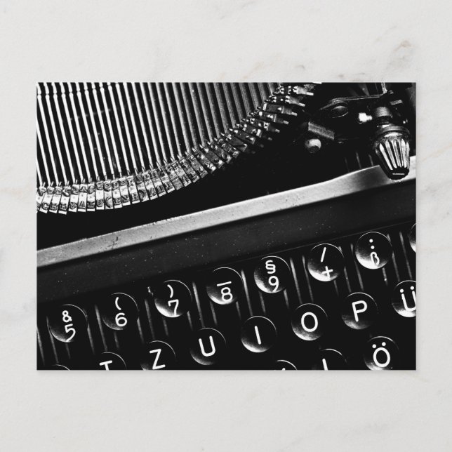 Schreibmaschine Vykort (Framsida)