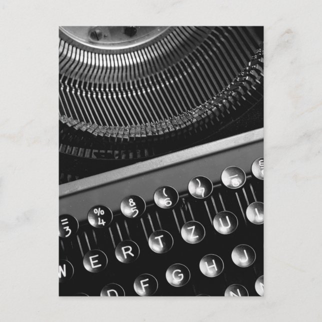 Schreibmaschine Vykort (Framsida)