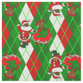 Schristmas Black Tomfru plaid Tyg