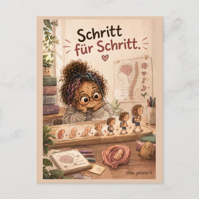 Schritt für Schritt Helg Vykort (Framsida)