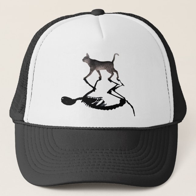Schrodinger Cat Hat Keps (Framsida)