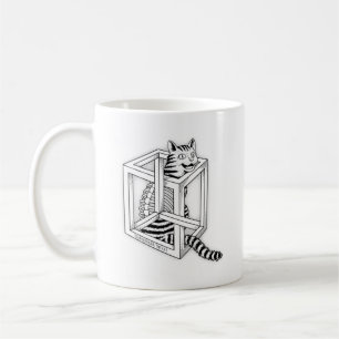 Schrodinger i Katt Kaffemugg