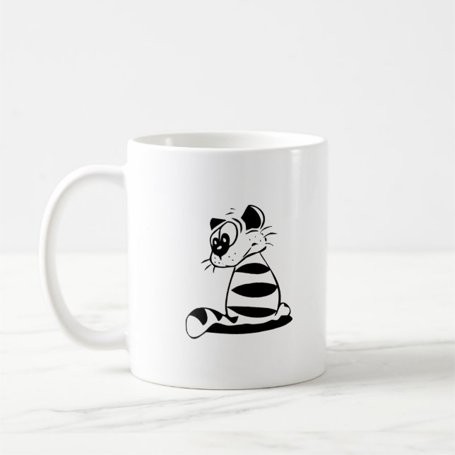 Schrodinger’s Cat Funny Science Humor Nerdy Mug Kaffemugg (Vänster)