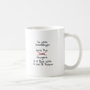 Schrodingers advokat kaffemugg