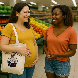 Schrödingers Babyväska – Pojke eller Flicka? Exakt Tygkasse