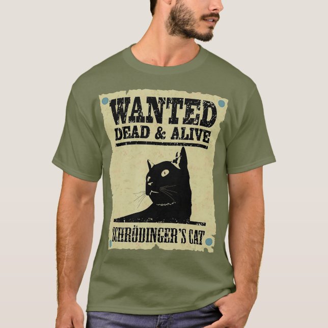 Schrodingers Cat Physidon Sheldon T Shirt (Framsida)