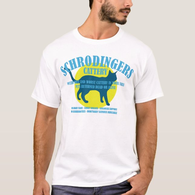 Schrodingers Cattery Tee (Framsida)
