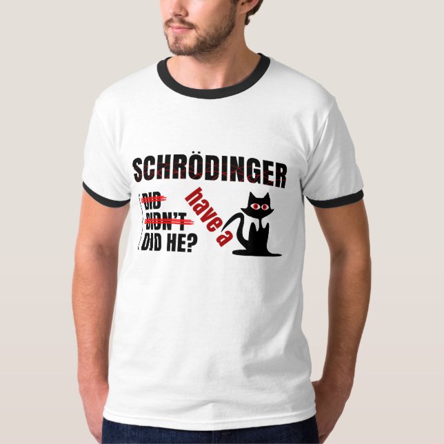 Schrodingers Dillema Tee (Framsida)