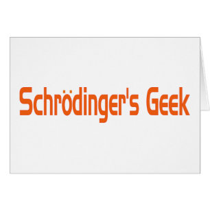 Schrodingers gurka hälsningskort
