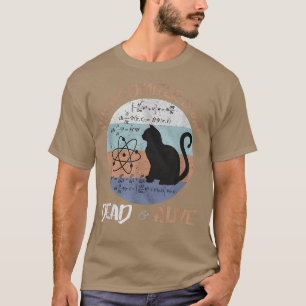 Schrodingers katt är levande död, Paradox Science T Shirt