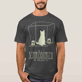 Schrodingers katt är levande död, Paradox Science T Shirt
