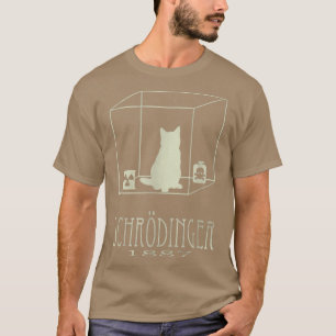 Schrodingers katt är levande död, Paradox Science T Shirt