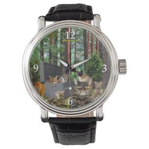 Schrodingers katt armbandsur
