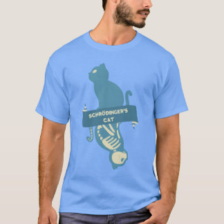 Schrödingers katt fysik schrödinger t shirt