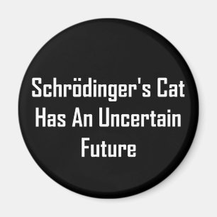 Schrodingers katt har en osäker framtid magnet