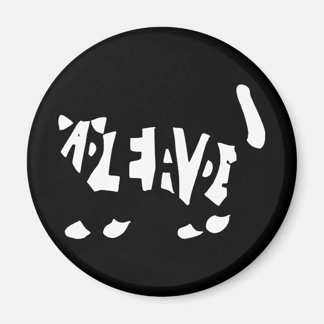 Schrödingers katt magnet (Framsidan)