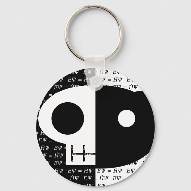 Schrödingers katt nyckelring (Framsida)