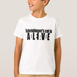 Schrödingers katt tee shirt
