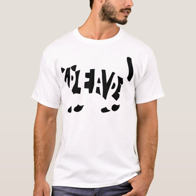 Schrödingers katt tee shirt (Framsida)