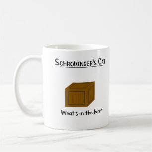 Schrodingers katt: Vad i lådan?Kaffe Mugg