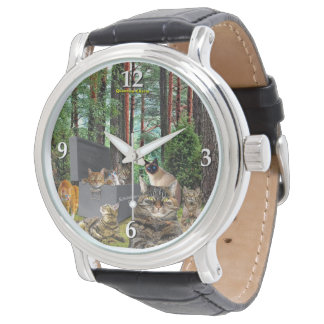 Schrodingers kattbevakning armbandsur