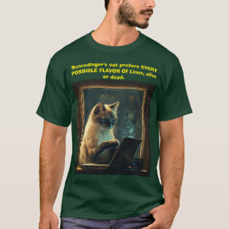 Schrödingers kattskjorta t shirt