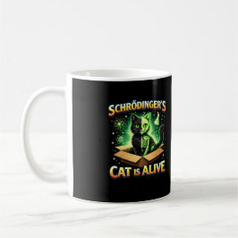 Schrödingers Nyfikna Katt Kaffemugg