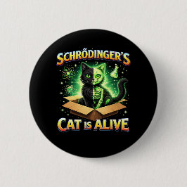 Schrödingers Nyfikna Katt Knapp