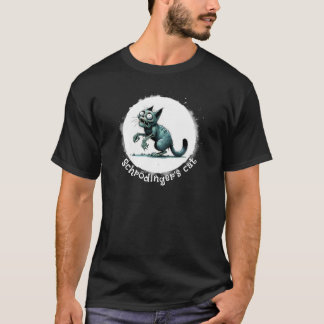 Schrodingers Zombie Cat T Shirt