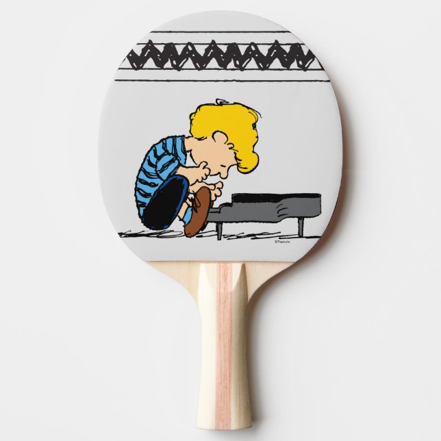 Schroeder Charlie Brown Music Pingisracket (Framsidan)