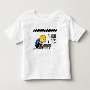 Schroeder Charlie Brown Music T Shirt