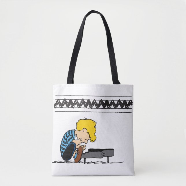Schroeder Charlie Brown Music Tygkasse (Framsida)