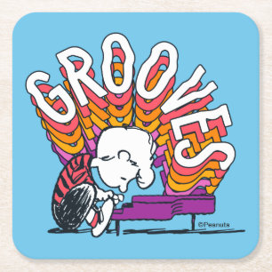 Schroeder - Grooves Underlägg Papper Kvadrat
