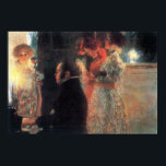 Schubert i piano av Gustav Klimt Poster<br><div class="desc">Den här målningen, som heter Schubert på piano, är gjord av den berömd konstnären Gustav Klimt. Gustav Klimt Gustav Klimt var en österrikisk symbolmålare och en av de mest framstående medlemmarna i Wienrörelsen. Han blev 1897 en av grundarna av och ordföranden för Wiener Sezession och för gruppens tidskrift Ver Sacrum....</div>