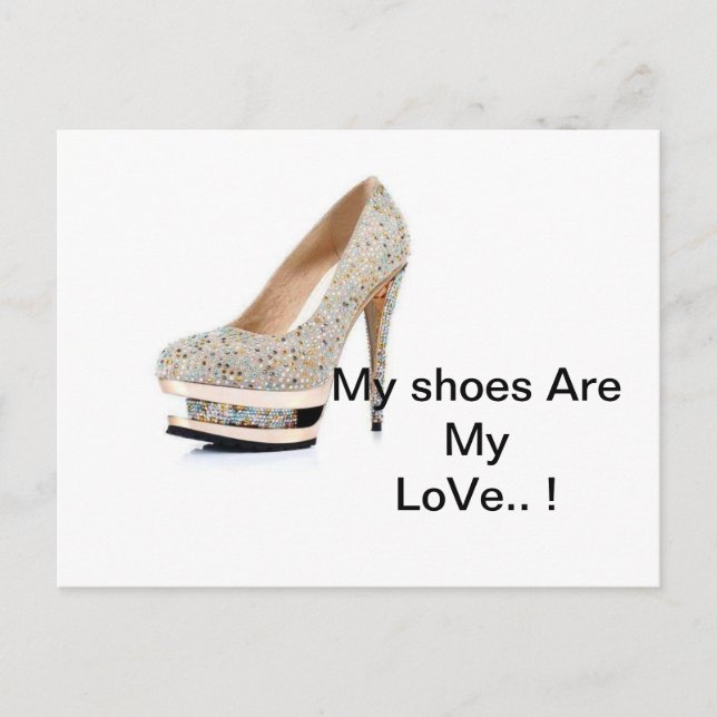 schuh-Postkarte Vykort (Framsida)