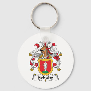 Schultz familjvapensköld nyckelring