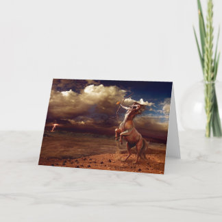 Schütze - Grußkarte Kort